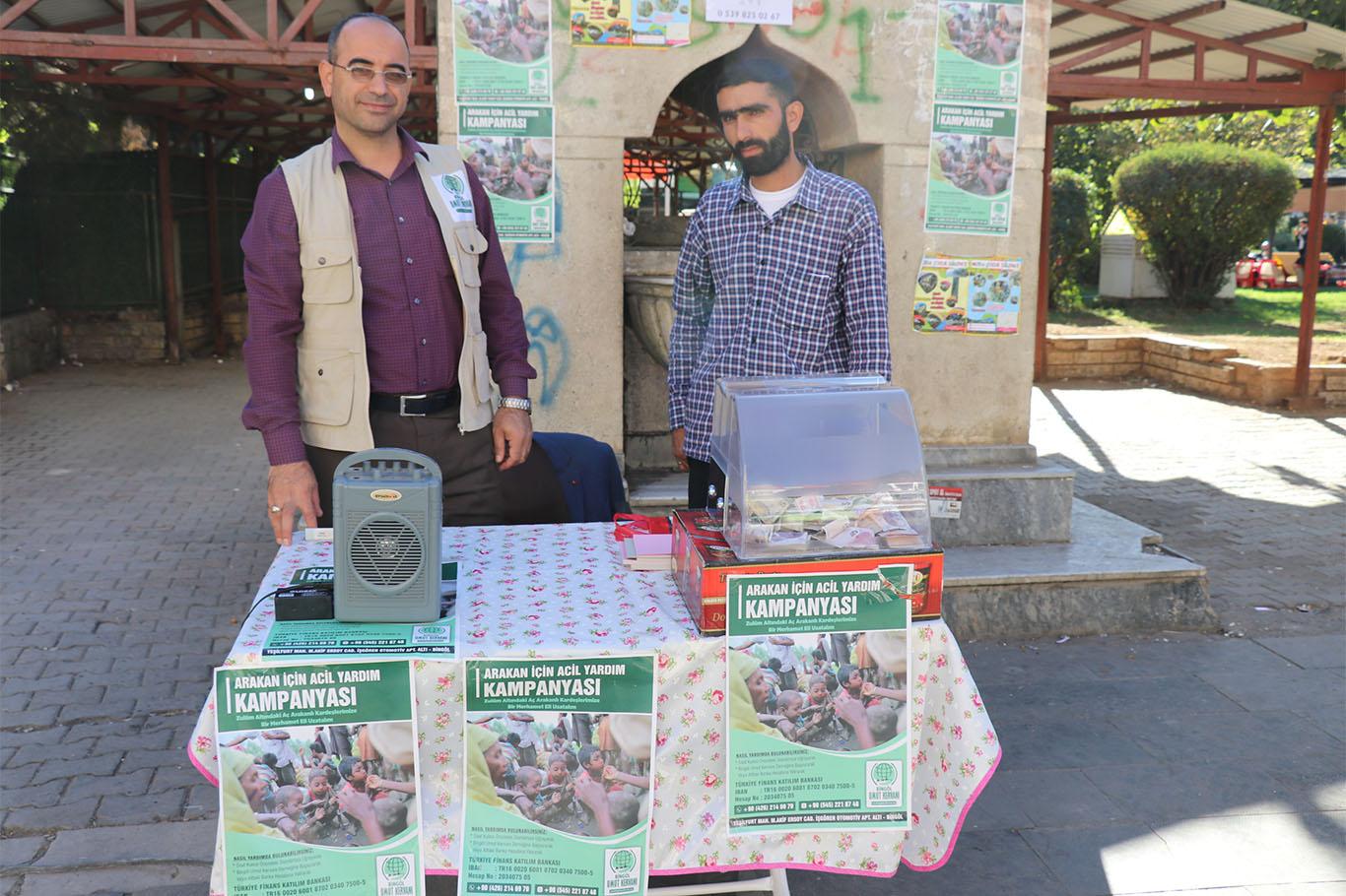Bingöl'de Arakanlı Müslümanlar için yardım kampanyası başlatıldı